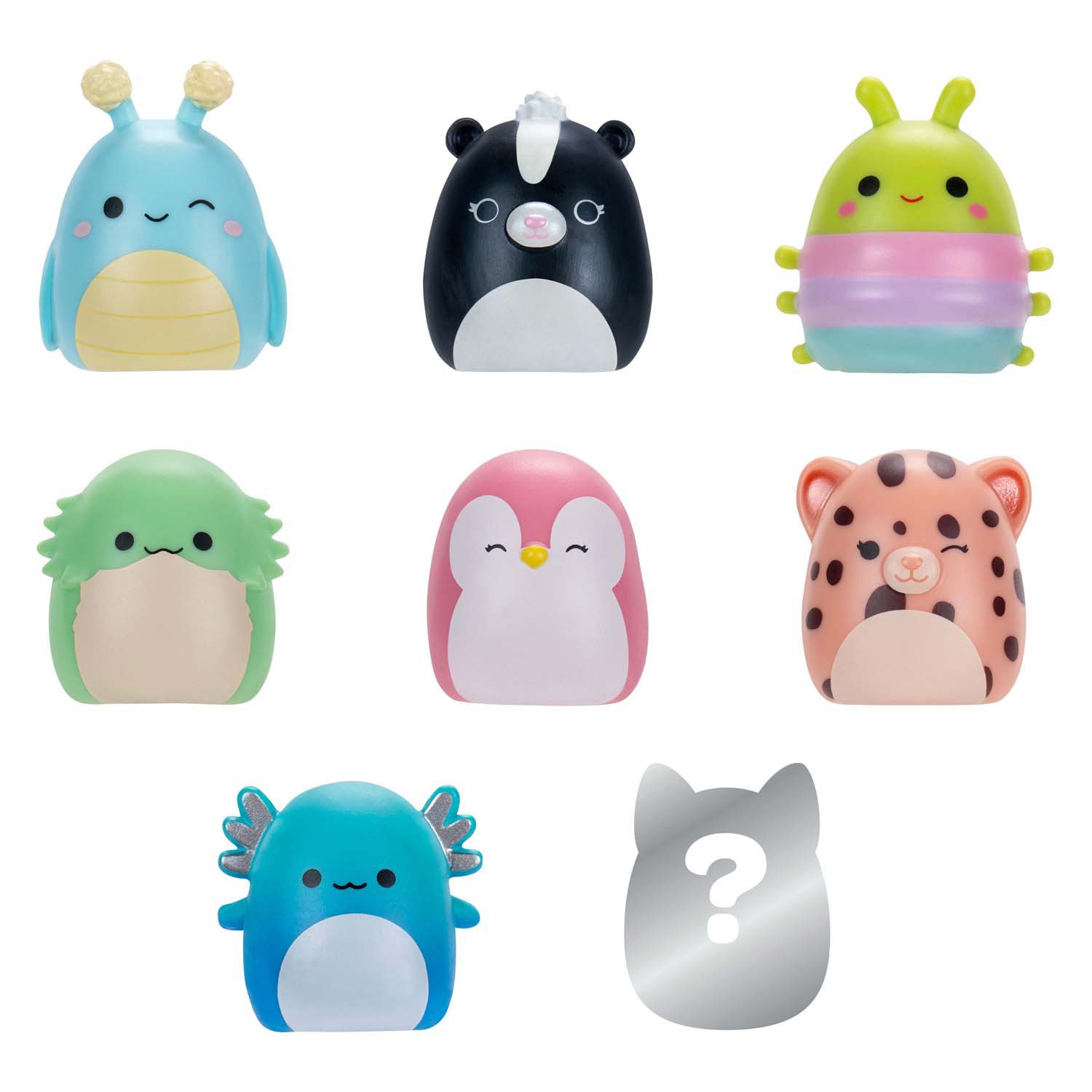 Squishmallows - Squish-a-longs Speelfiguren Style 1 - 8dlg.