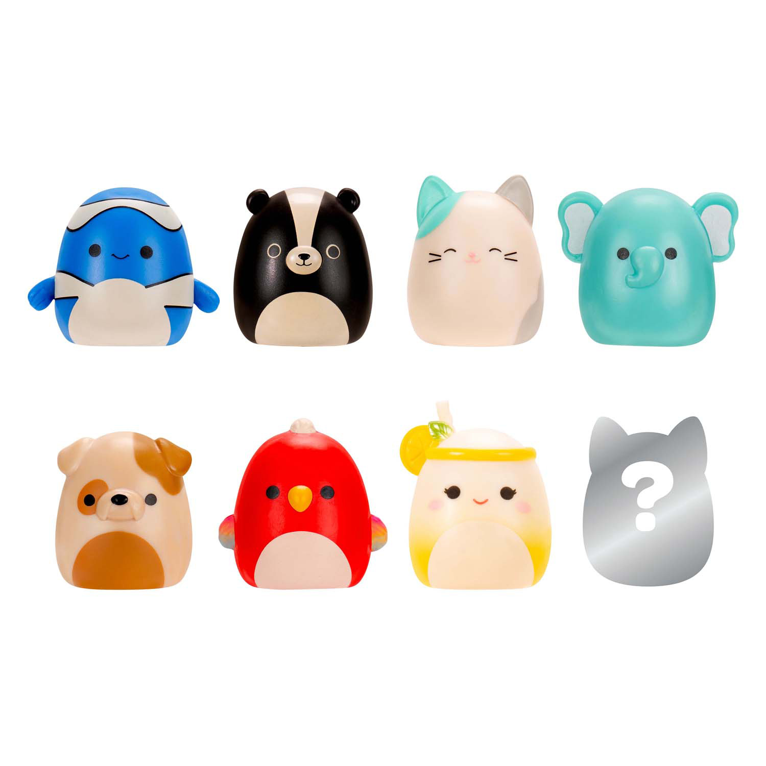 Squishmallows - Squish-a-longs Speelfiguren Style 4 - 8dlg.