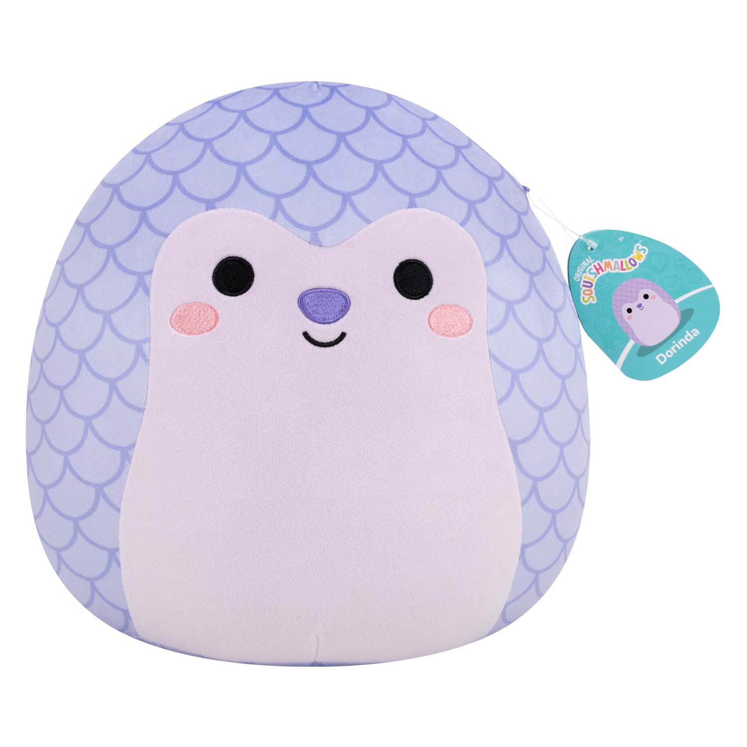 Squishmallows Knuffel Pluche - Dorinda the Lavender Pangolin - 30cm