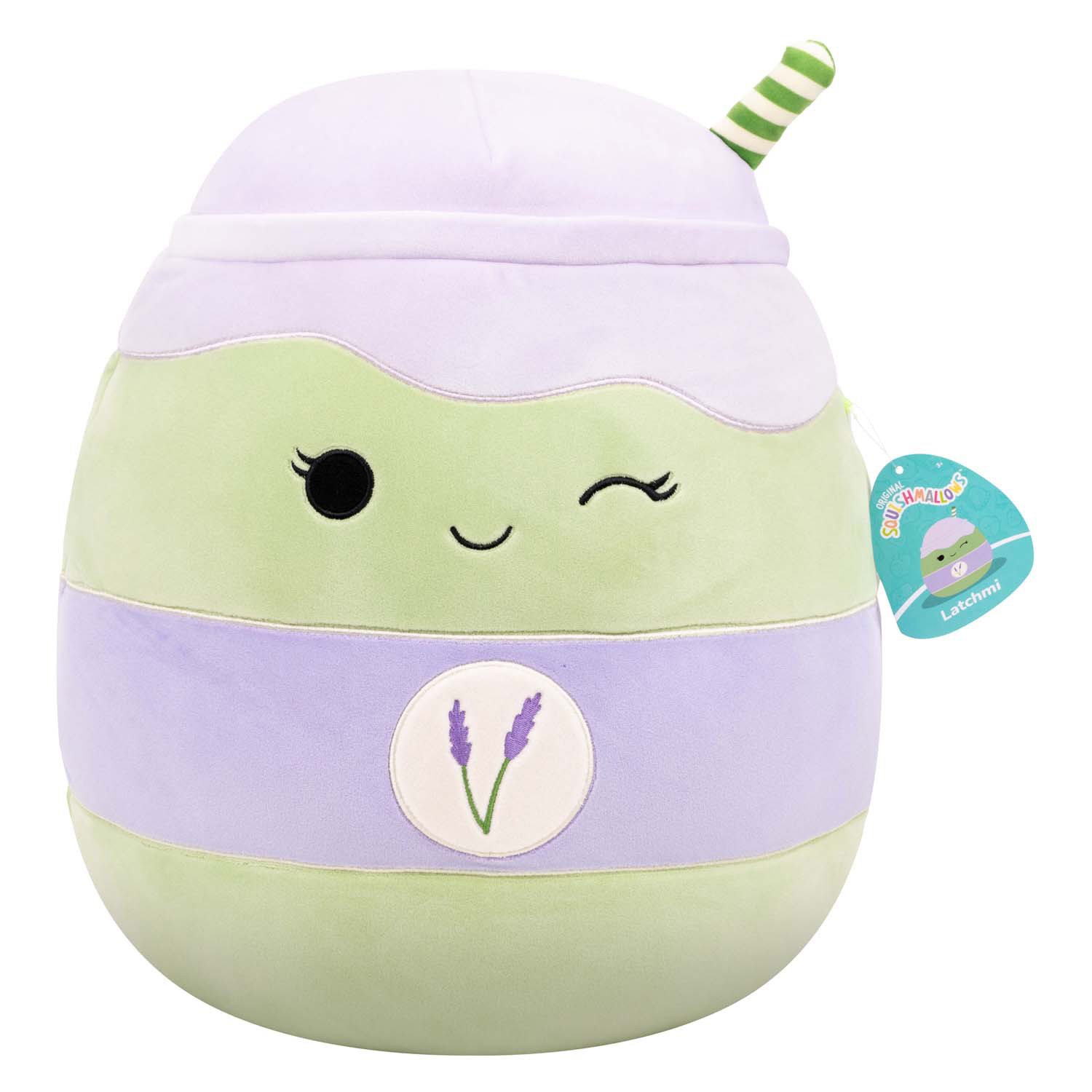 Squishmallows Knuffel Pluche - Latchmi  the Lavender - 40cm