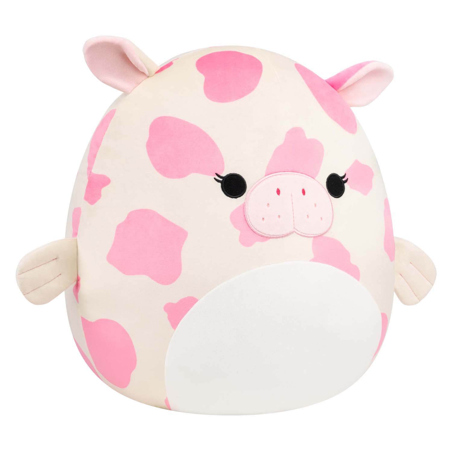 Squishmallows Knuffel Pluche - Mondy the Pink Spotted White Sea Cow - 40cm