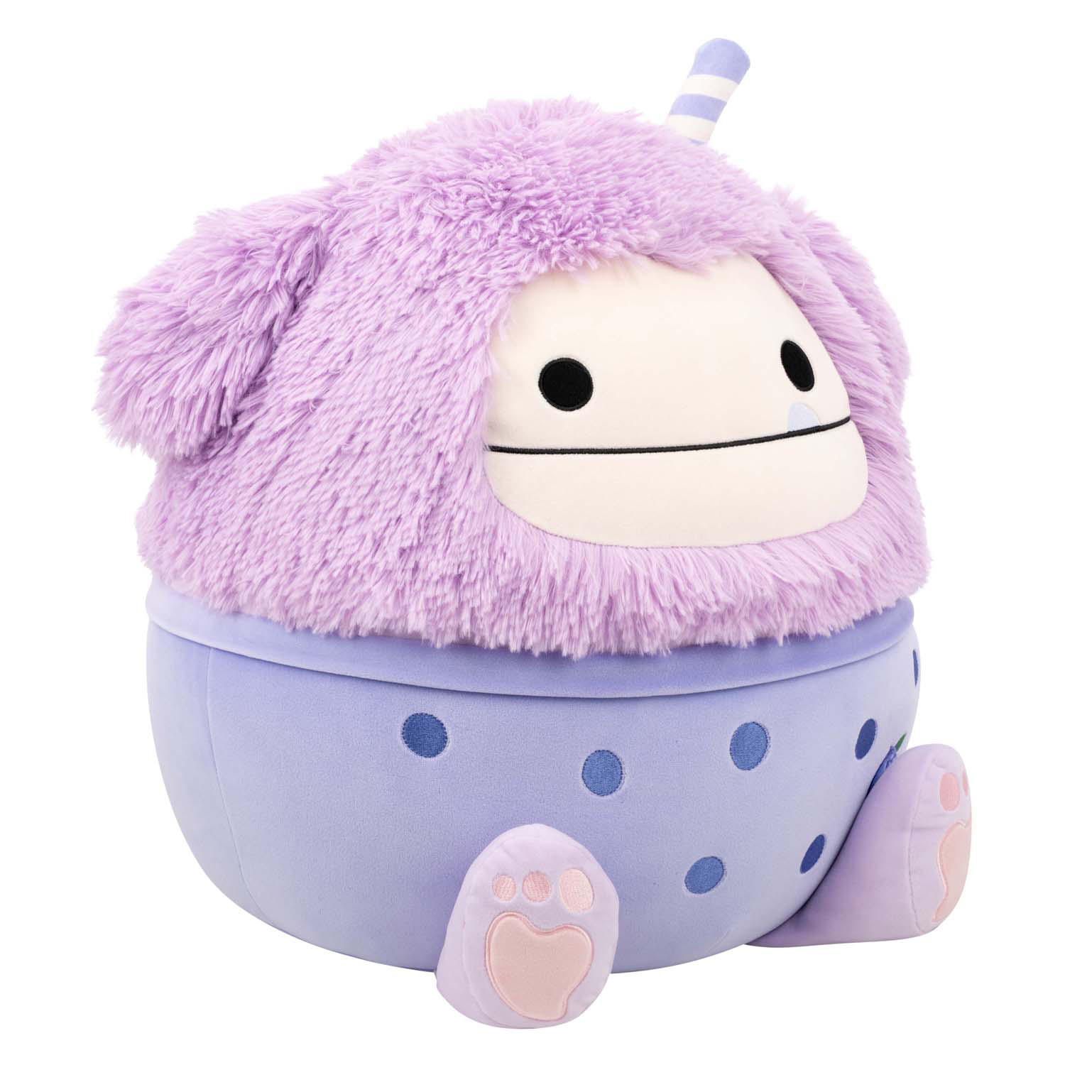 Squishmallows Knuffel Pluche - Dilka the Boba Lavender Bigfoot - 40cm Squishmallows Knuffel Pluche - Dilka the Boba Lavender Bigfoot - 40cm
