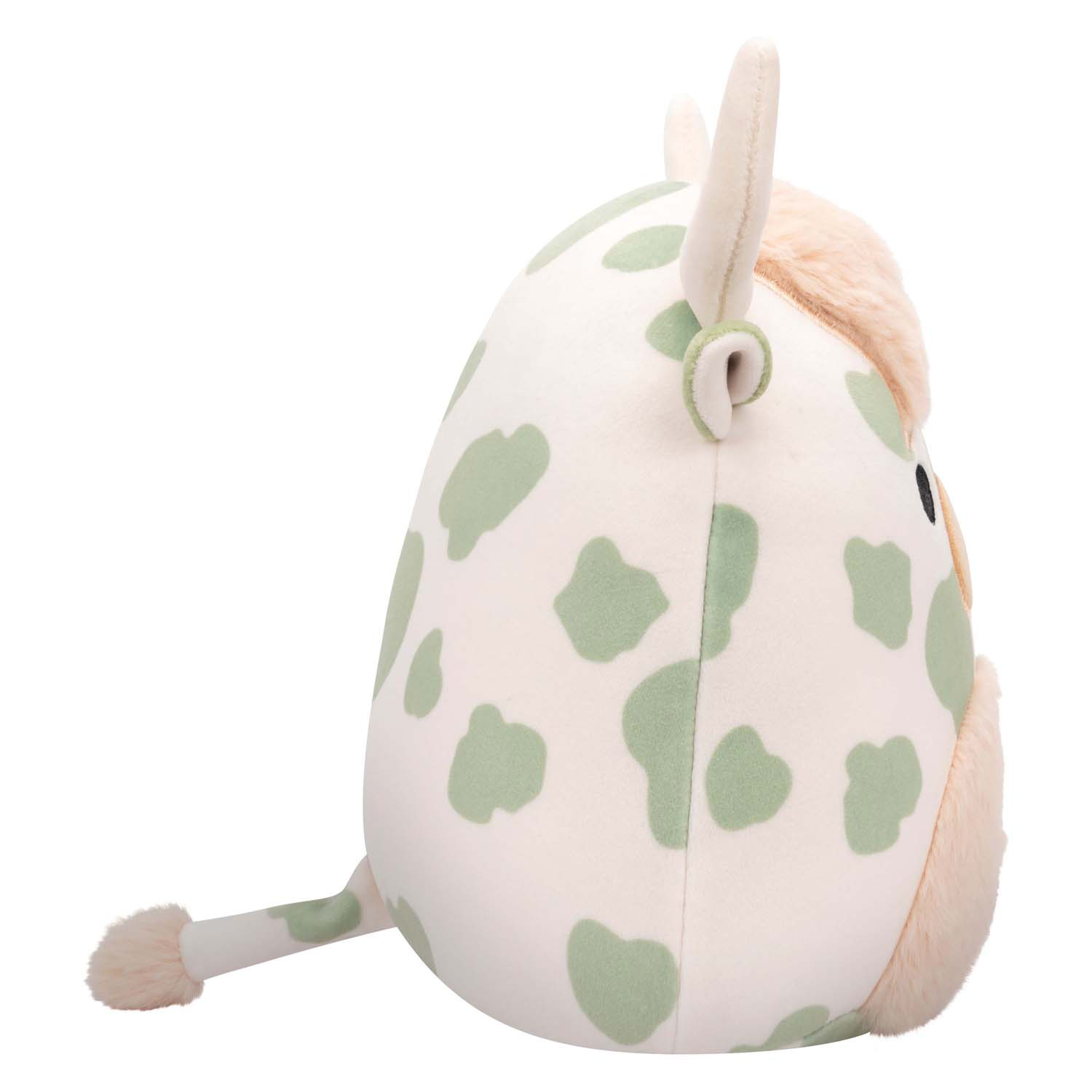 Squishmallows Knuffel Pluche - Celestino the Sage Green Spotted Highland Cow - 19cm