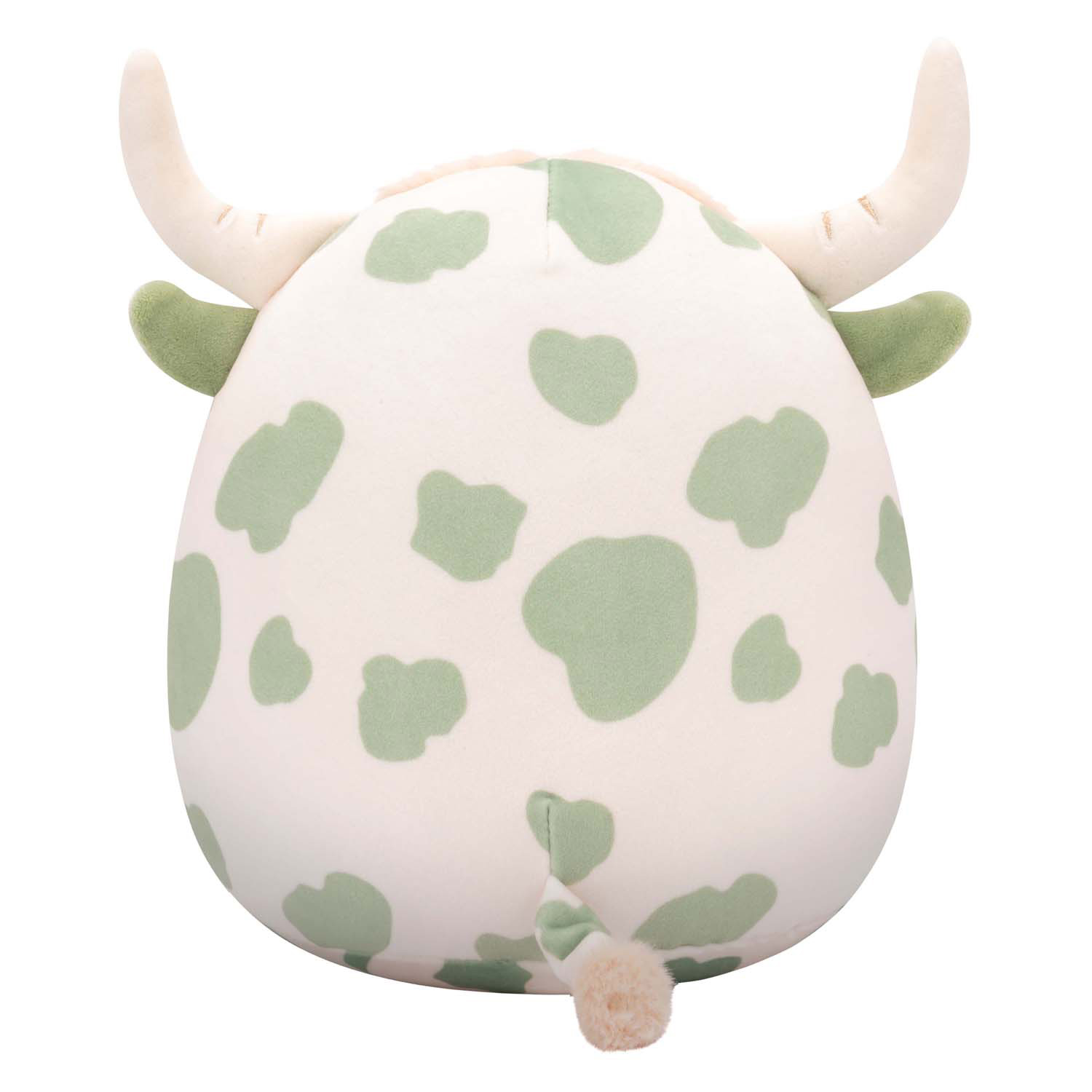 Squishmallows Knuffel Pluche - Celestino the Sage Green Spotted Highland Cow - 19cm