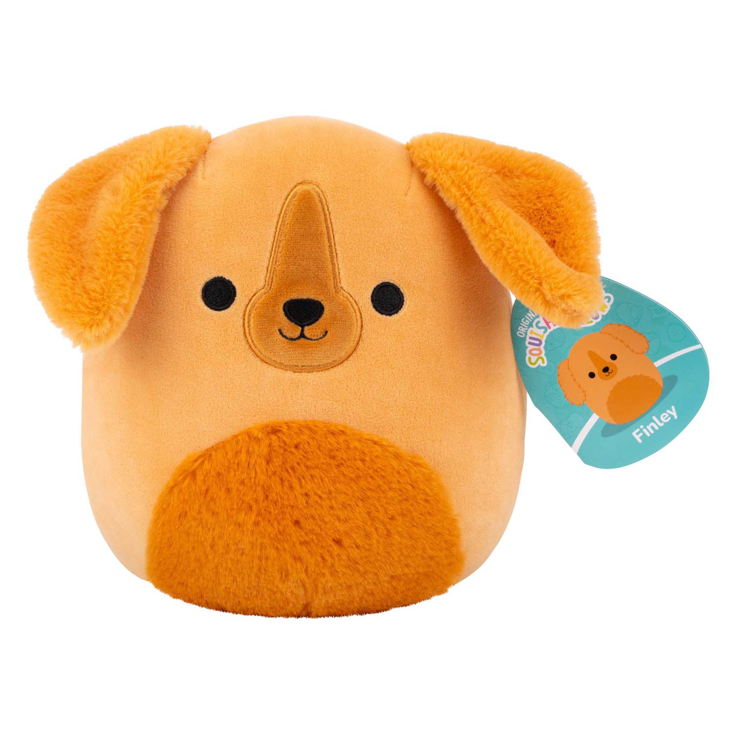 Squishmallows Knuffel Pluche - Finley the Golden Retriever - 19cm