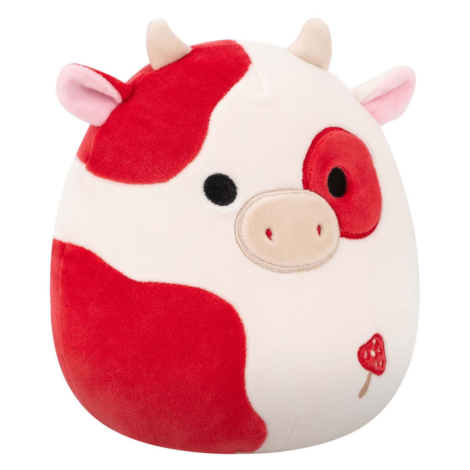 Squishmallows Knuffel Pluche - Claudio the Red Mushroom Cow - 19cm