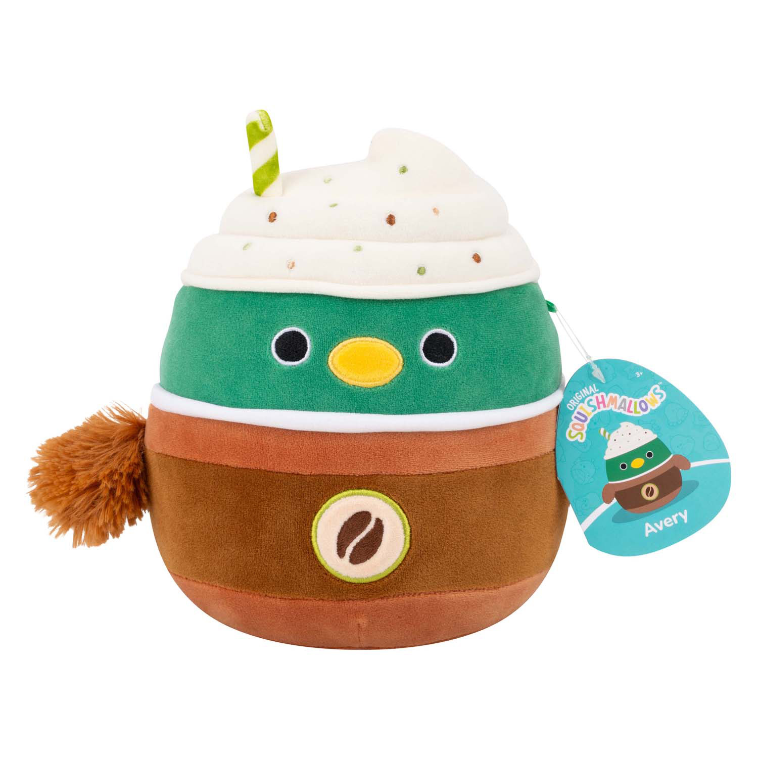 Squishmallows Knuffel Pluche - Avery the Duck - 19cm