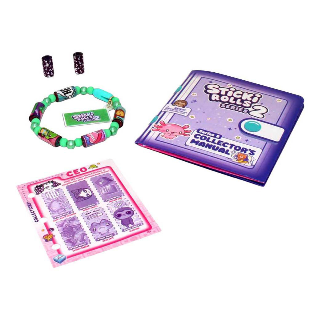 Sticki Rolls Armband mit 70 Stickern