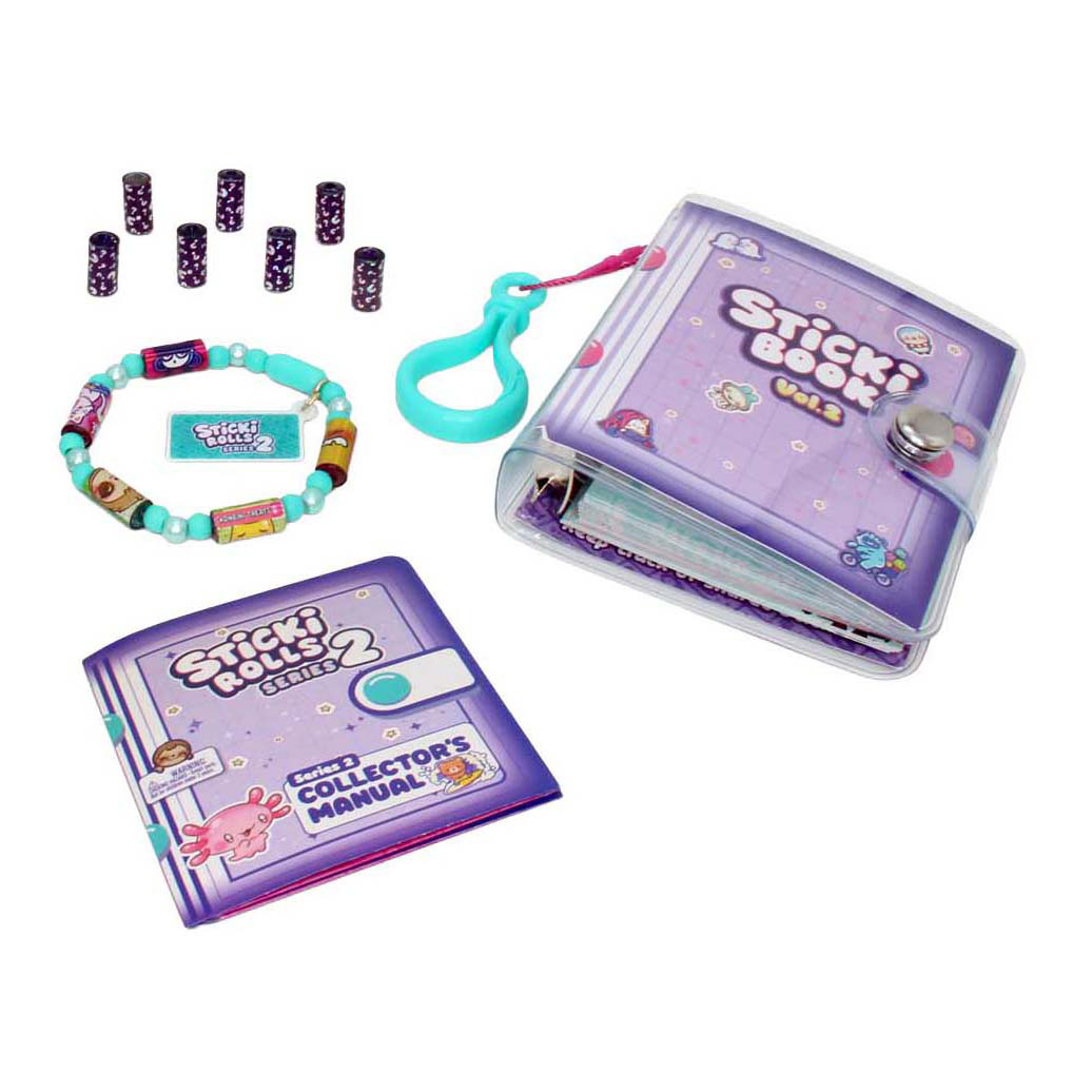 Sticki-Buch und Armband mit 120 Stickern