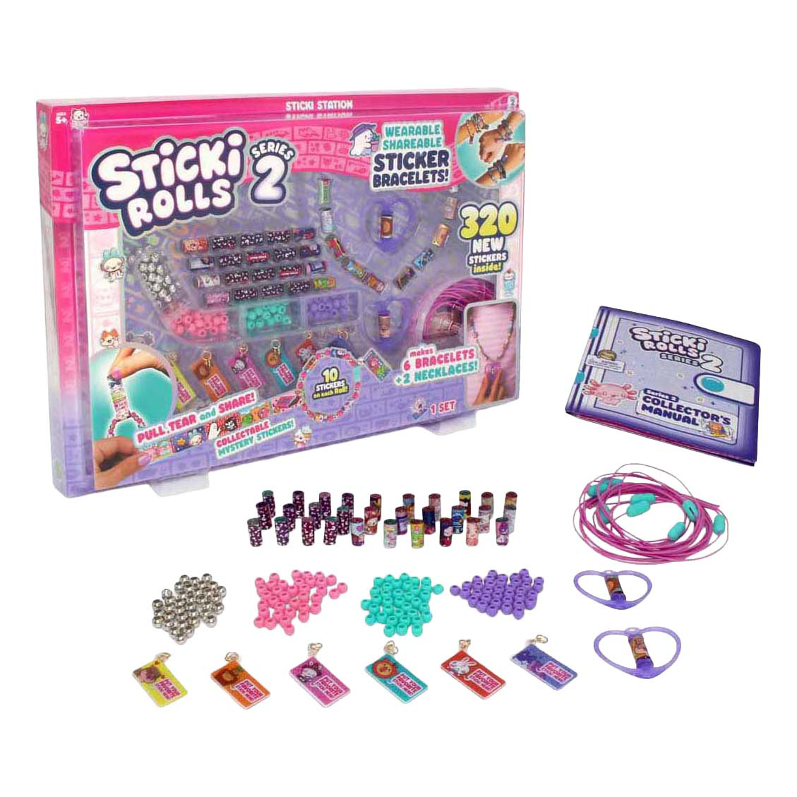 Sticki Armbanden Maken - 320 Stickers
