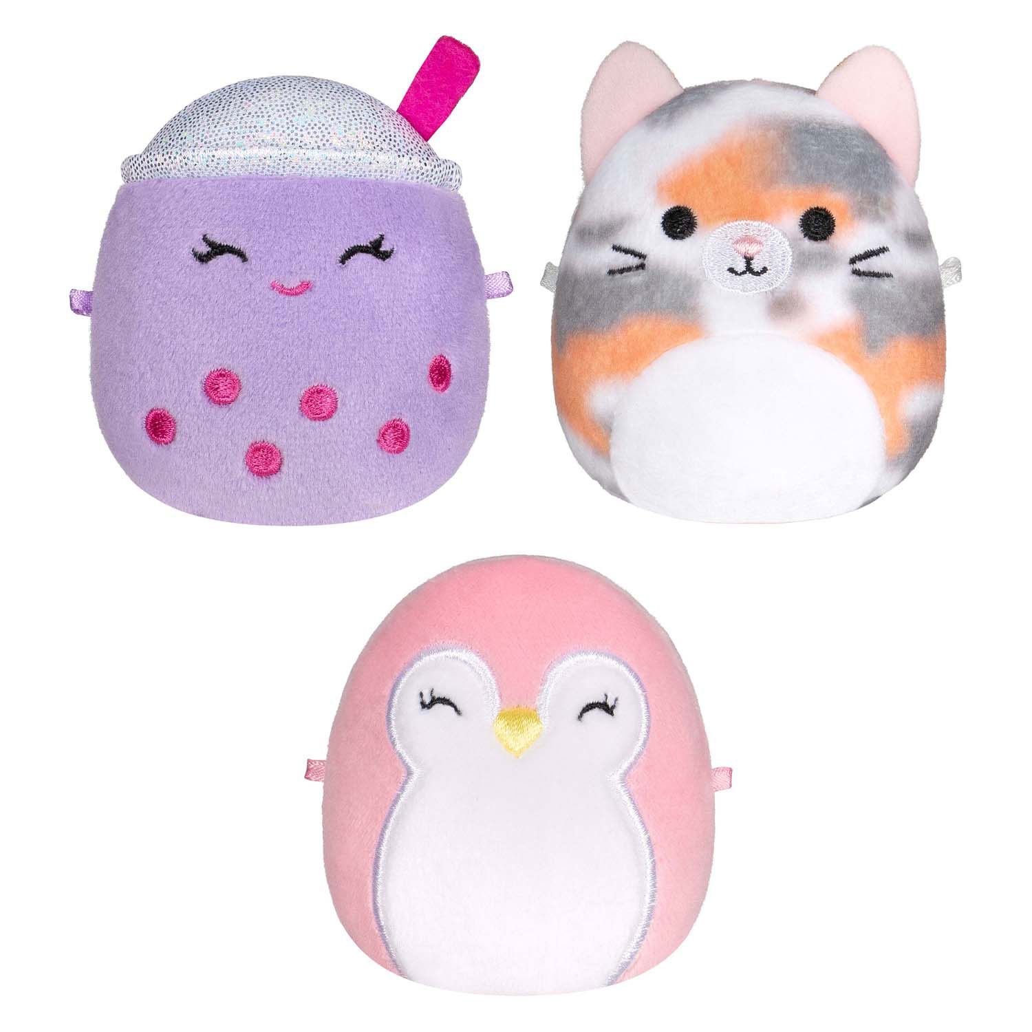 Peluche Squishmallows Micromallows - Piper, Niamh, Tahoe 3dlg.