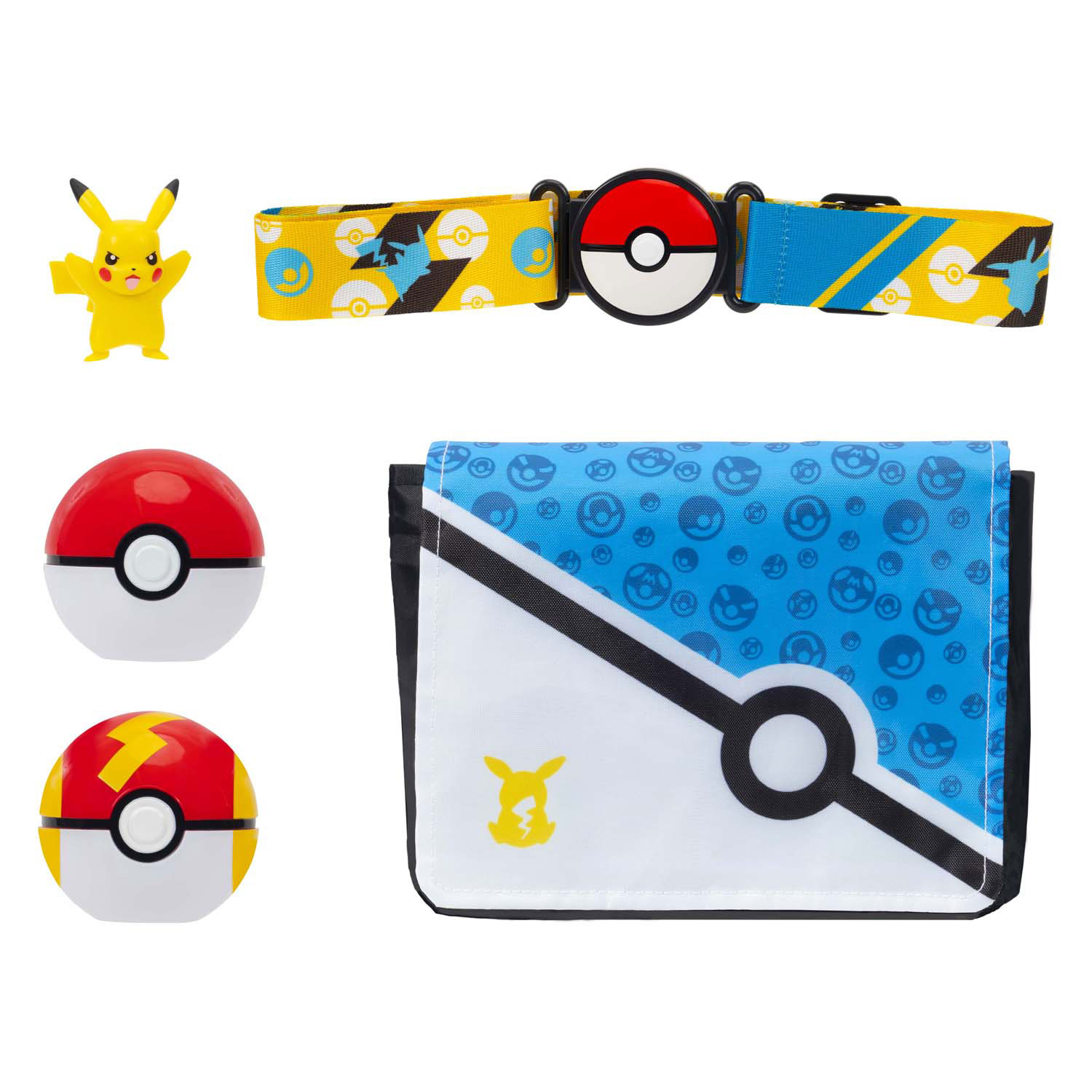 Ensemble bandoulière Pokémon - Pikachu avec Poké Ball et Fast Ball dans Pikachu