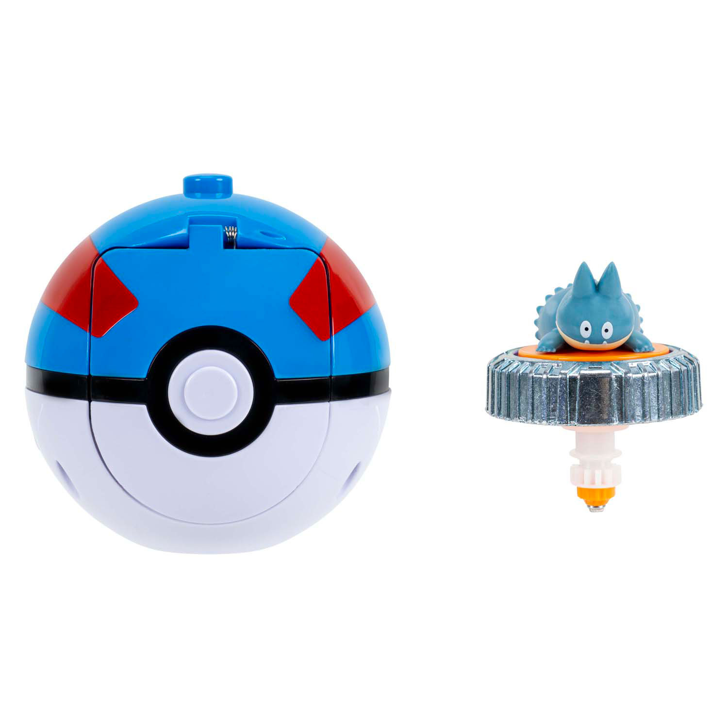 Pack Pokémon Battle Spinner - Munchlax en Super Ball