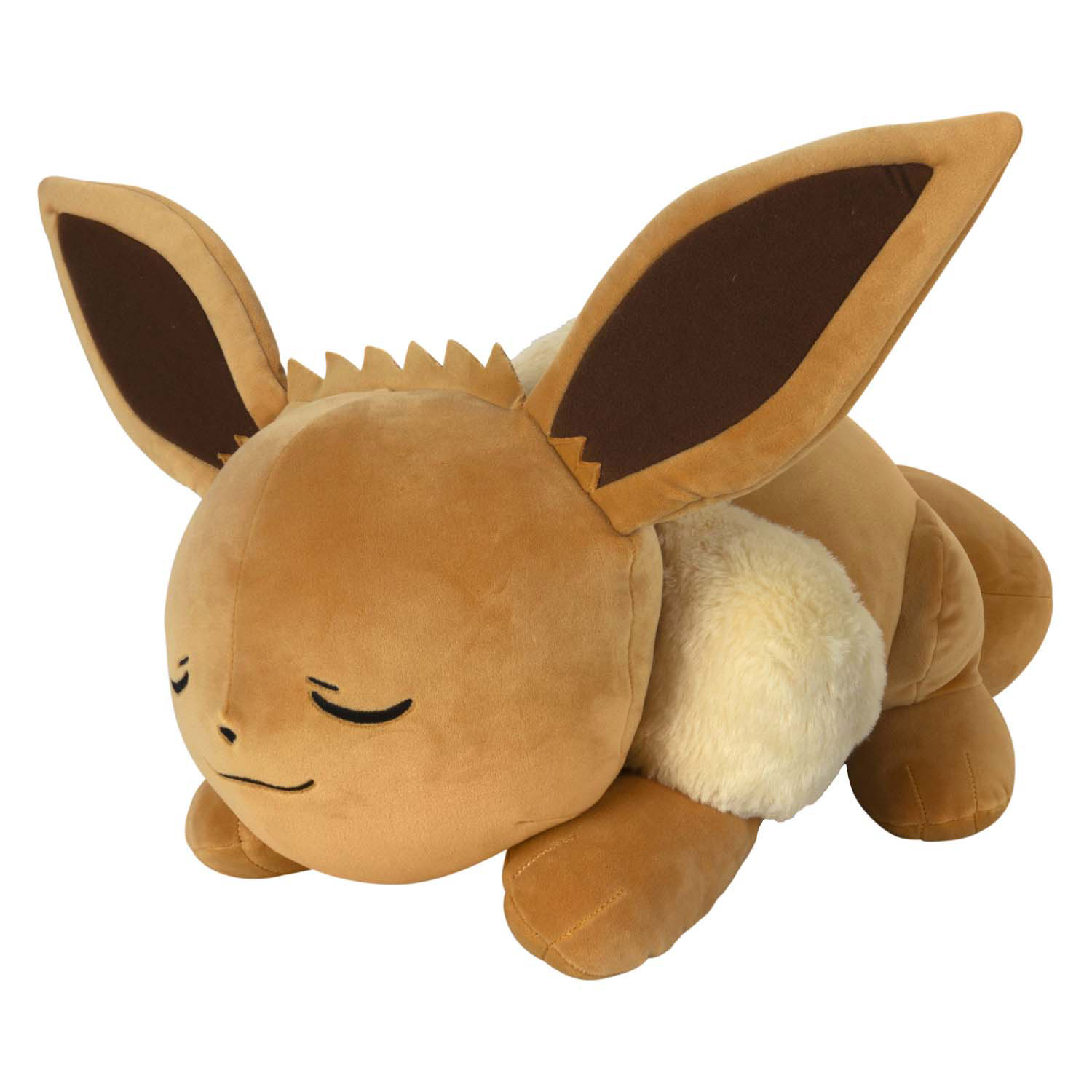Peluche Pokémon Évoli endormi - 45 cm