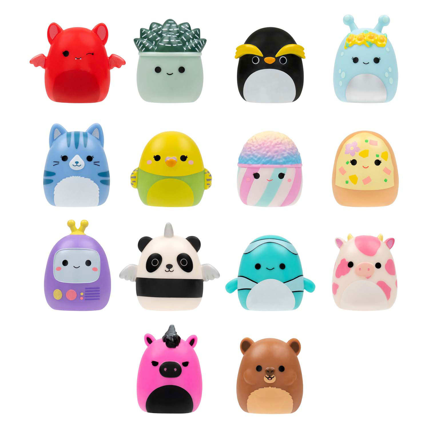 Squishmallows Squish-a-longs Speelfiguren Style 1 - 14dlg.