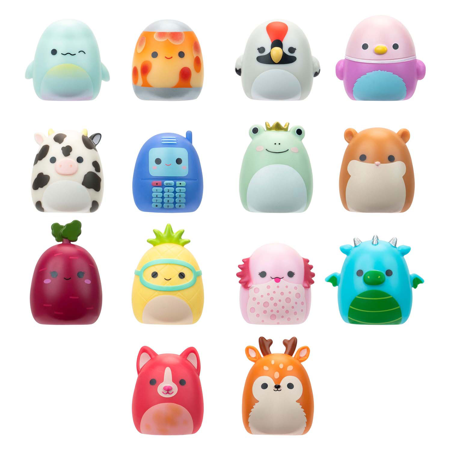 Squishmallows Squish-a-longs Speelfiguren Style 1 - 14dlg.