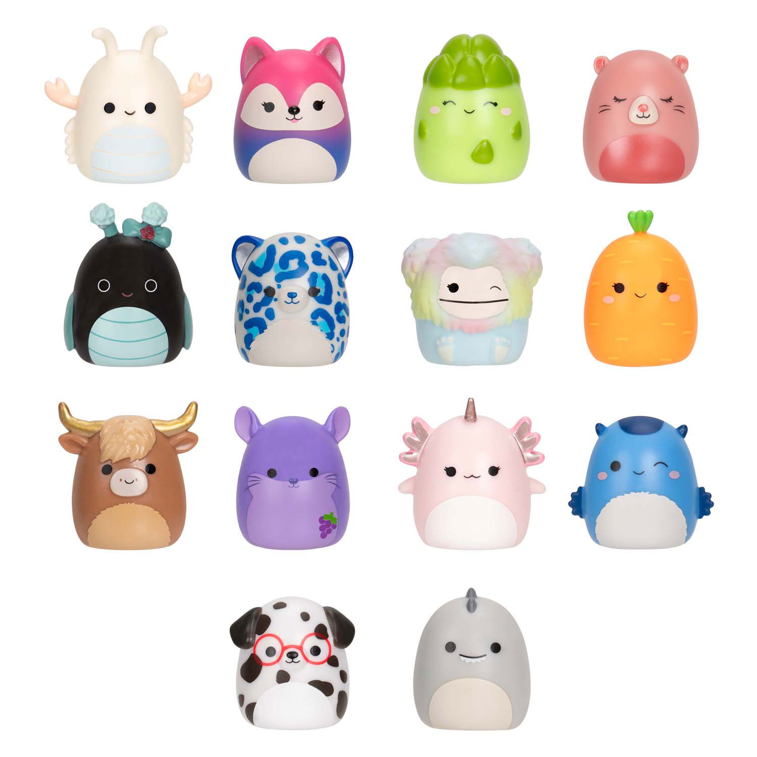 Squishmallows Squish-a-longs Speelfiguren Style 2 - 14dlg.