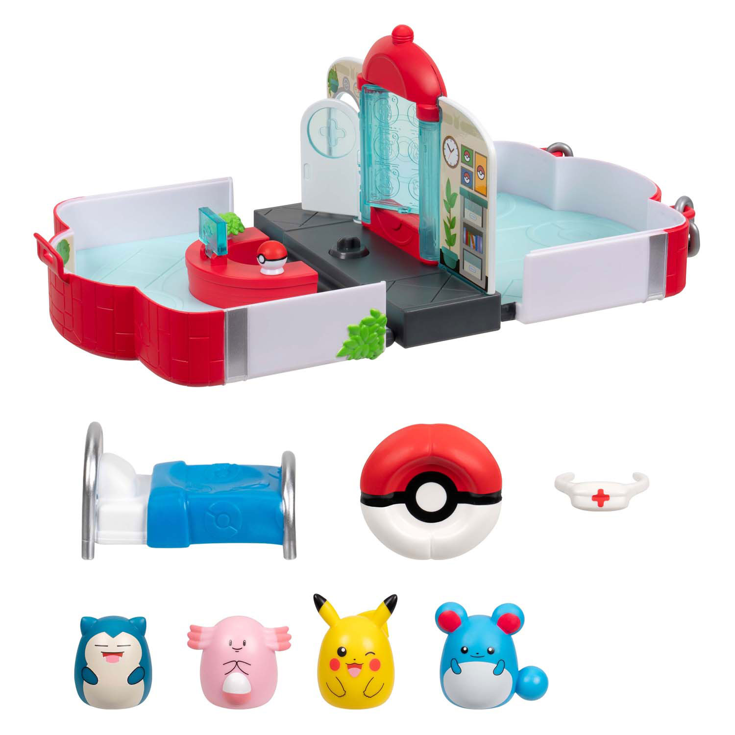 Squishmallows Squish-a-longs Pokémon Center Speelset