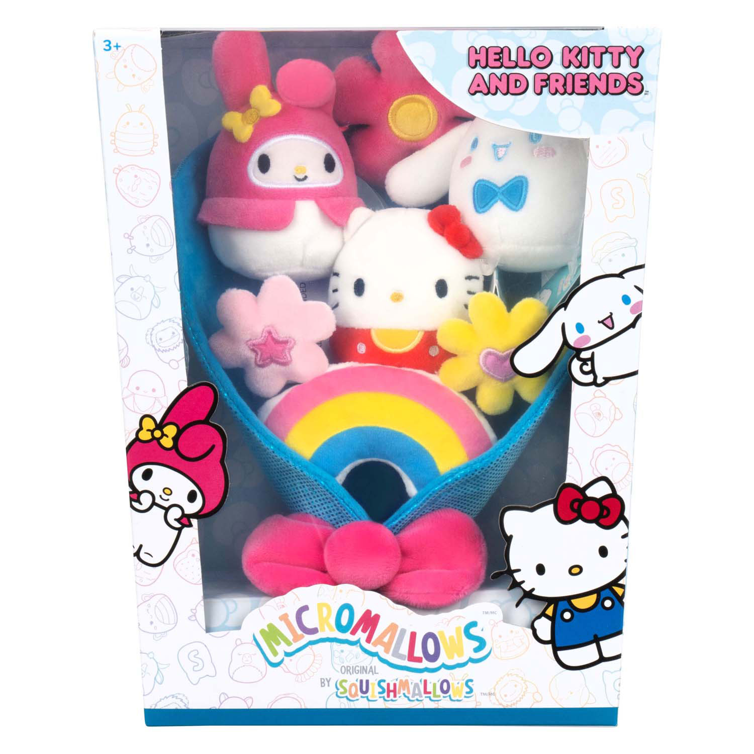 Squishmallows Knuffel Pluche Micromallows - Hello Kitty und Freunde