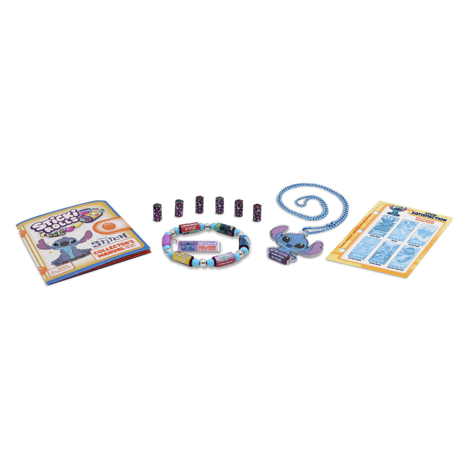 Sticki Rolls Stitch mit Armband - 120 Aufkleber