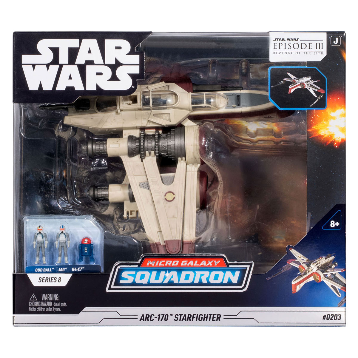Escadron Micro Galaxie Star Wars - ARC 170
