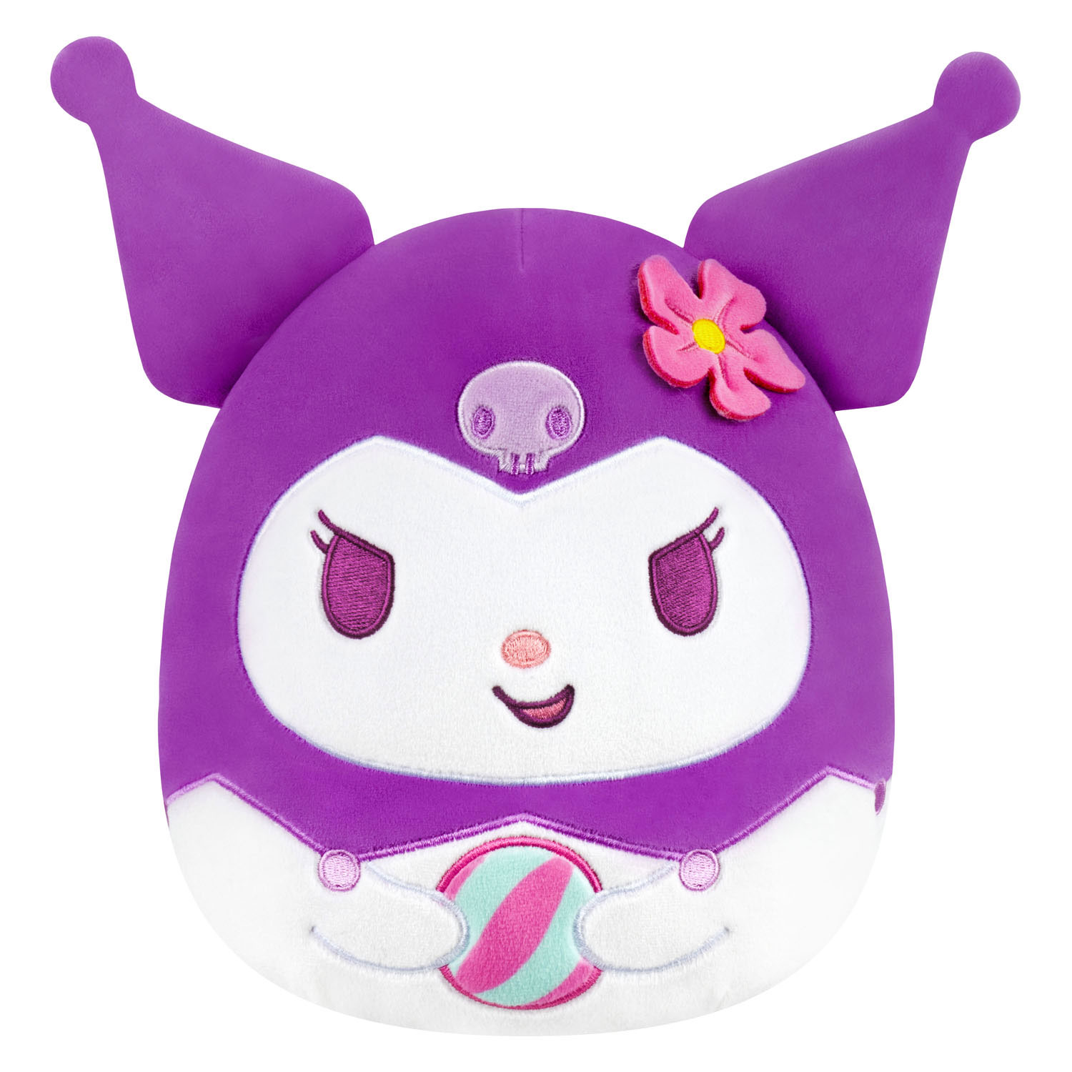 Squishmallows Knuffel Pluchen Hello Kitty and Friends Kuromi Strandbal 20cm