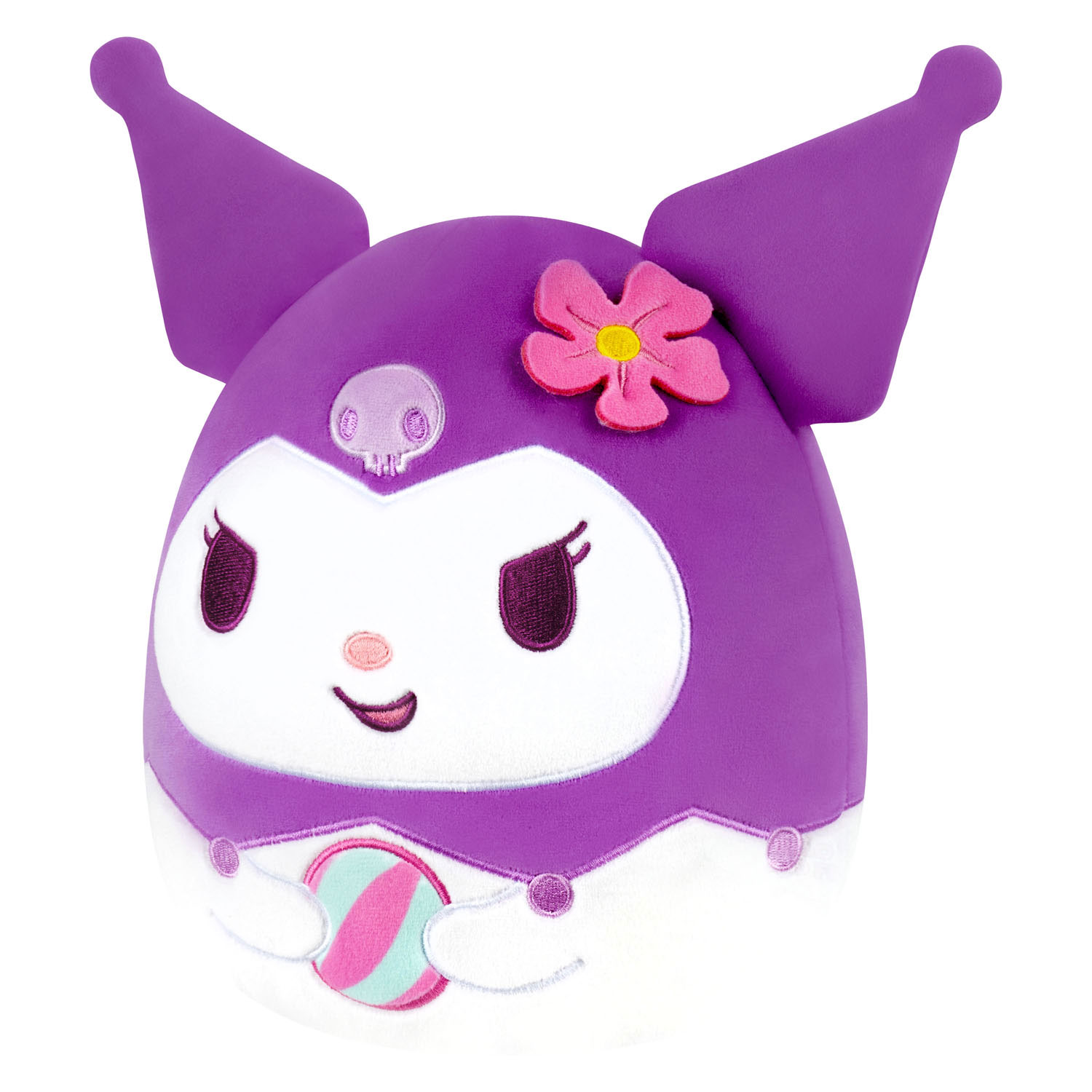 Squishmallows Knuffel Pluchen Hello Kitty and Friends Kuromi Strandbal 20cm