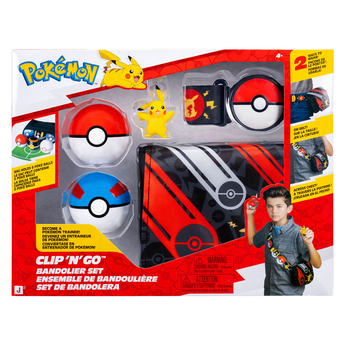 Pokemon Clip n' Go Bandolier Set
