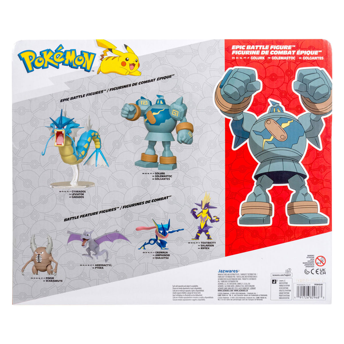 Pokemon Epic Figuur Golurk 30cm