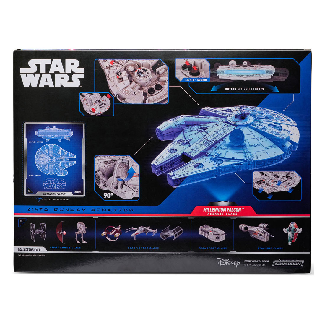 Star Wars Micro Galaxy Squadron Faucon Millenium