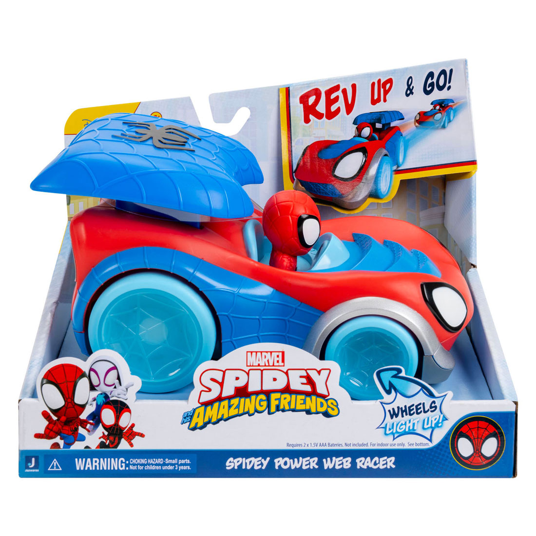 Spidey Amazing Friends - Spidey Speedy Charge Up Speedster