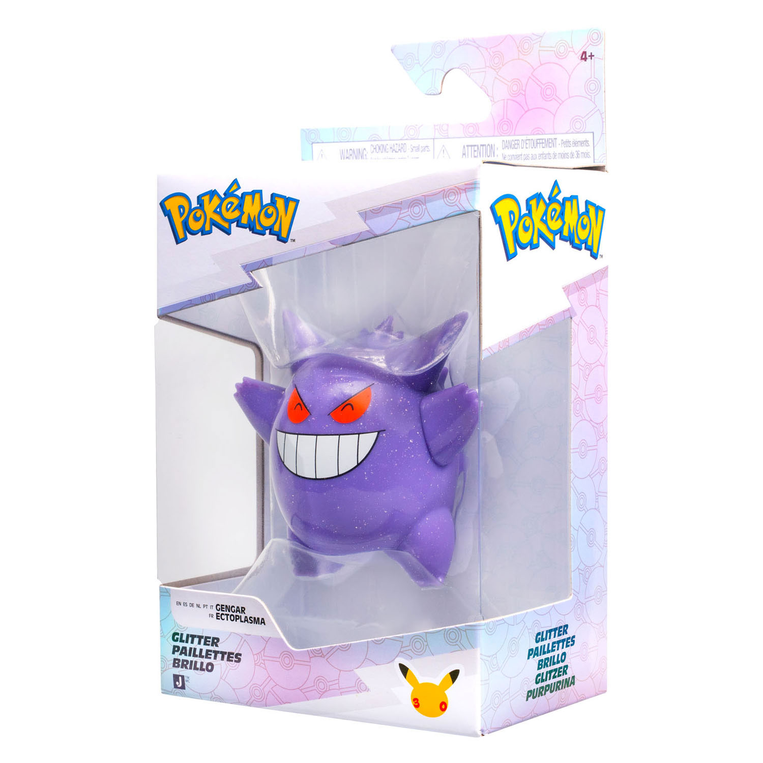 Pokemon Glitter Battle Figuren 7cm 30e Verjaardag