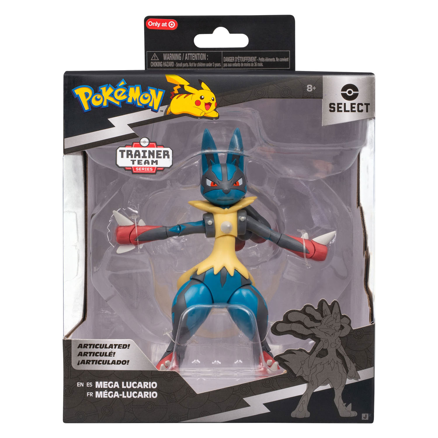 Pokemon Articulated Battle Figuur Mega-Lucario 15cm