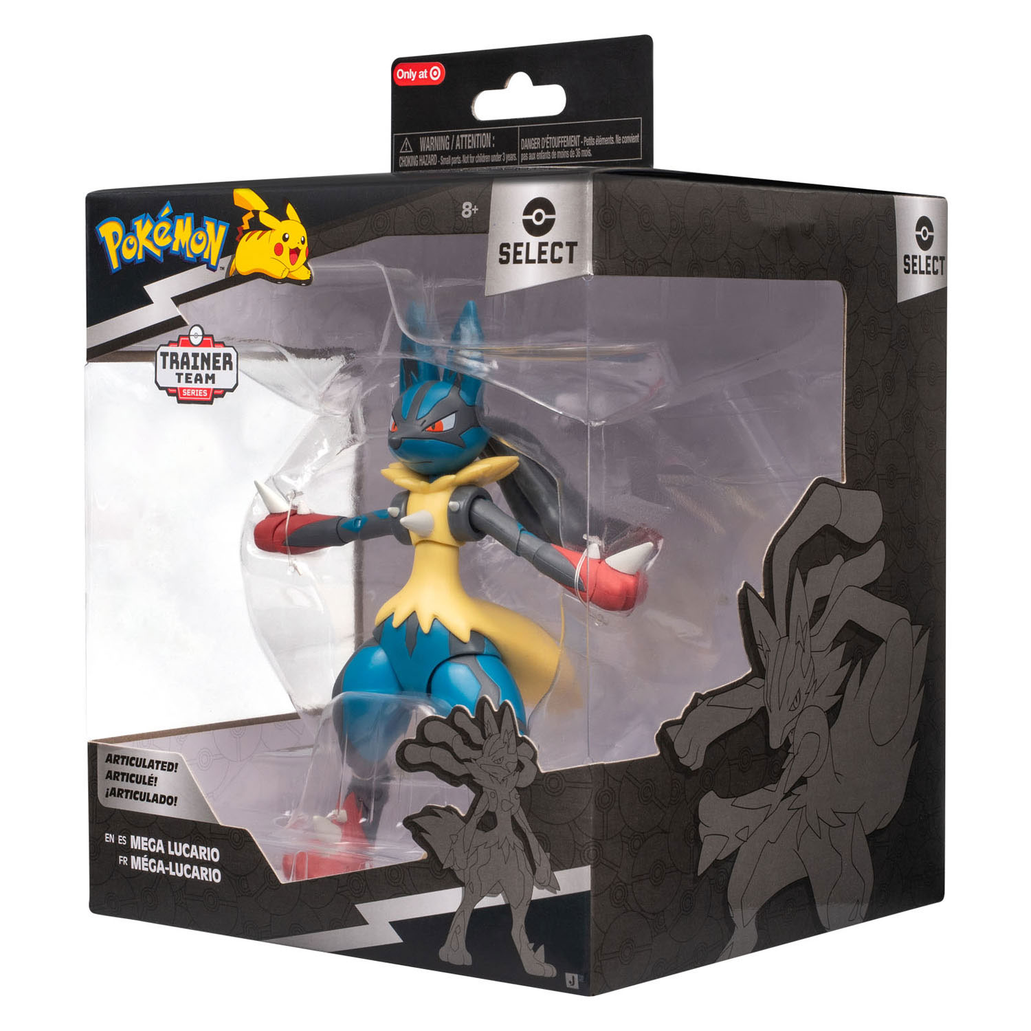 Pokemon Articulated Battle Figuur Mega-Lucario 15cm