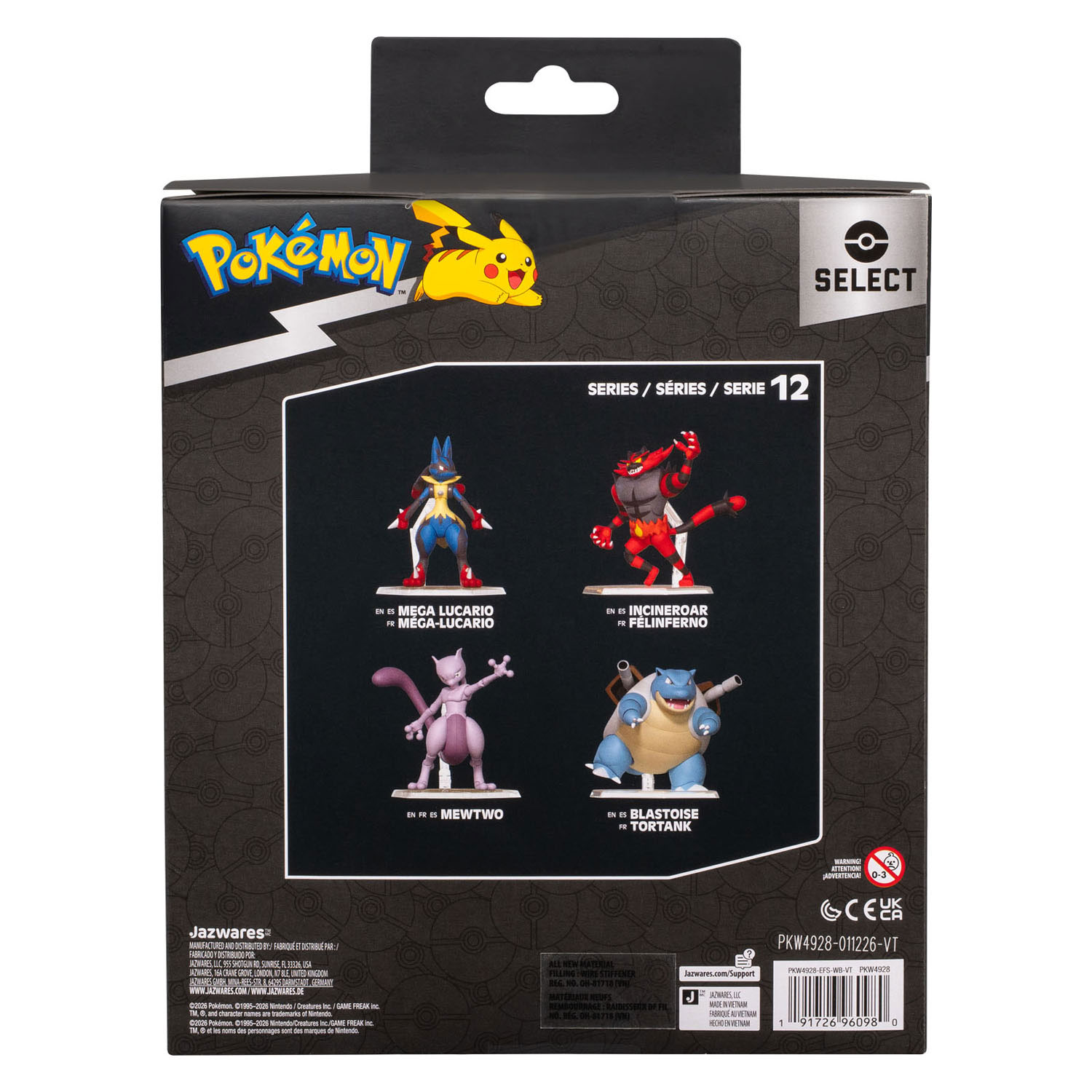 Pokemon Articulated Battle Figuur Mega-Lucario 15cm