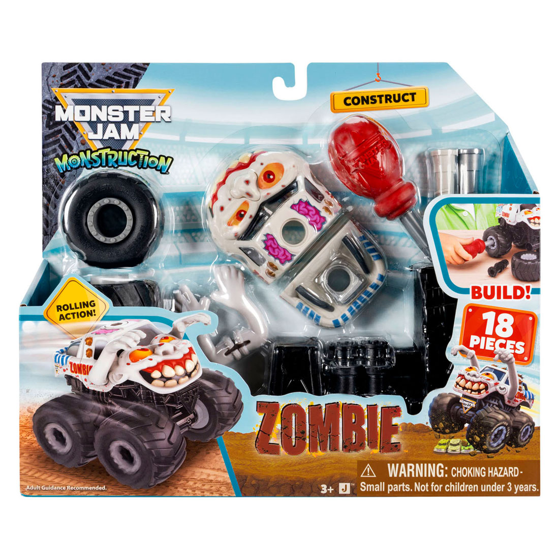 Monster Jam - 1:42 Monstruction Zombie Truck