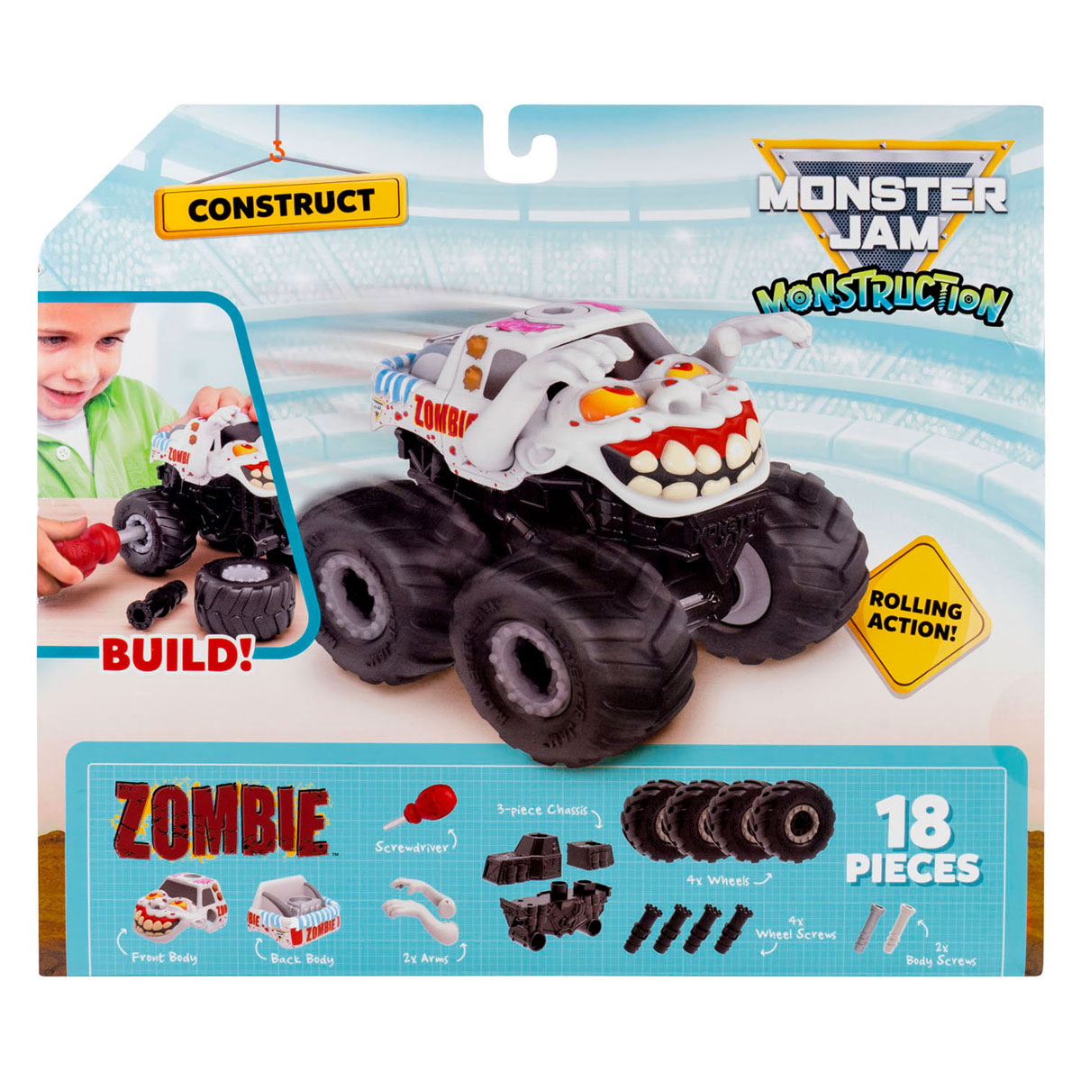 Monster Jam - 1:42 Monstruction Zombie Truck