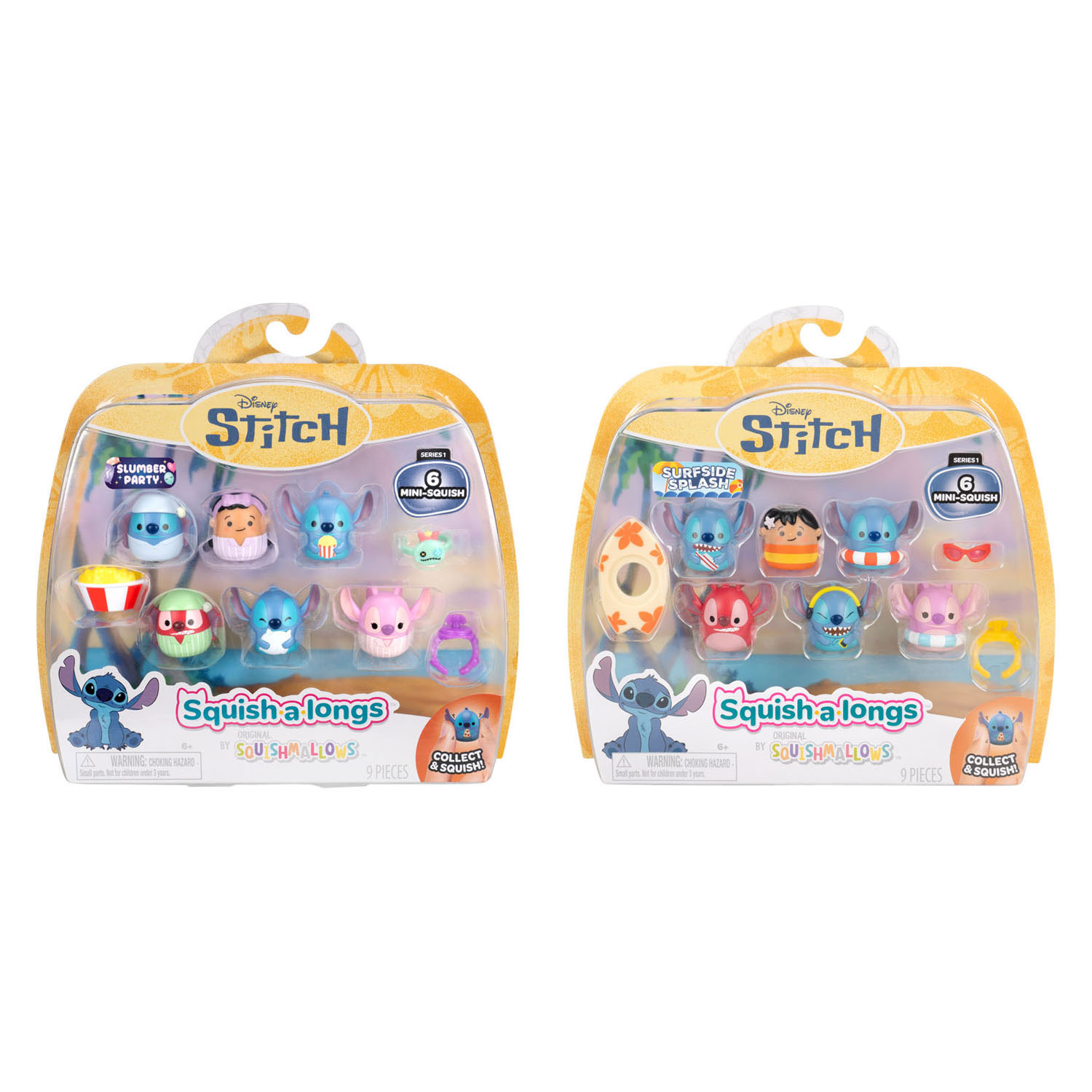 Squishmallows Squish-a-longs - Stitch 6dlg.