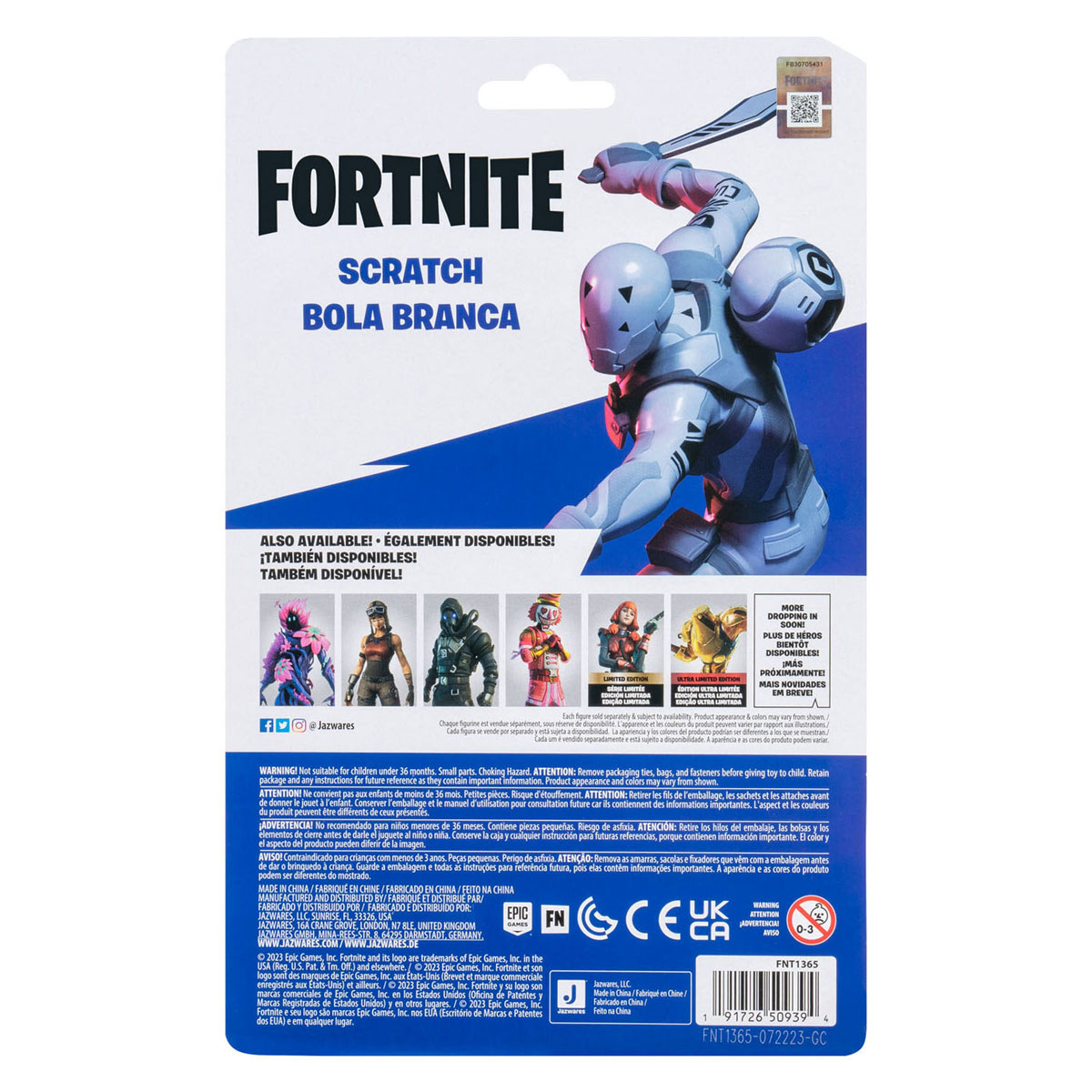 Fortnite Solo Mode Figuur Scratch 10cm