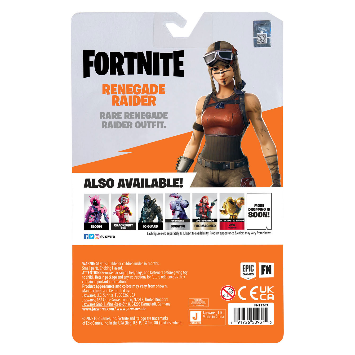 Fortnite Solo Mode Figuur Renegade Raider 10cm