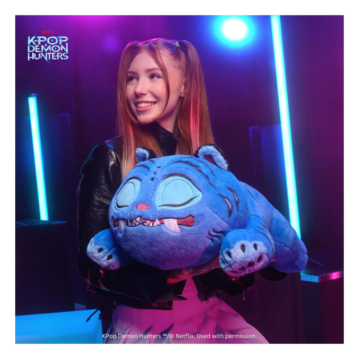K-POP Demon Hunters - Derpy Sleeping Pluche Knuffel 45cm