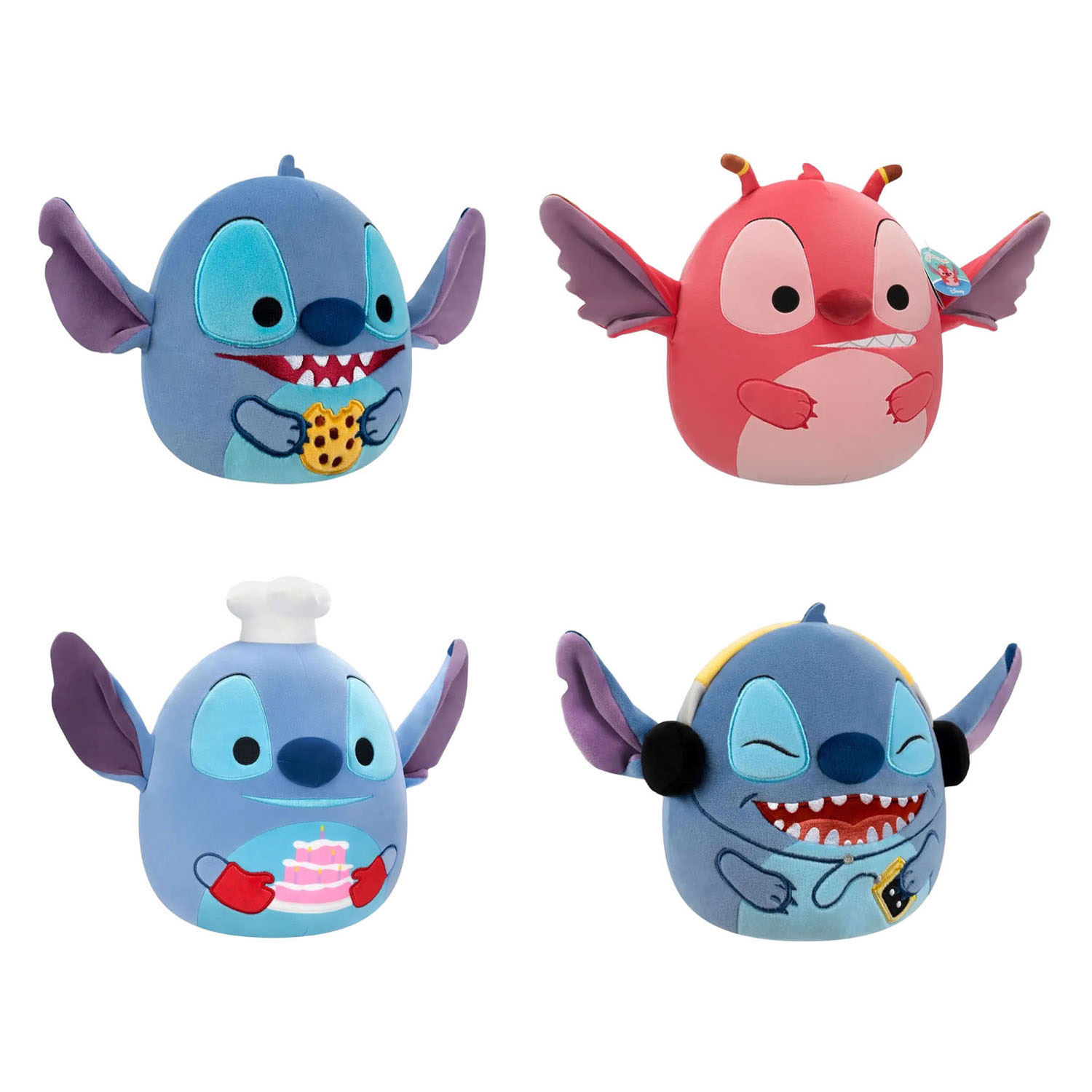 Squishmallows Knuffel Pluche Disney Stitch - 20cm
