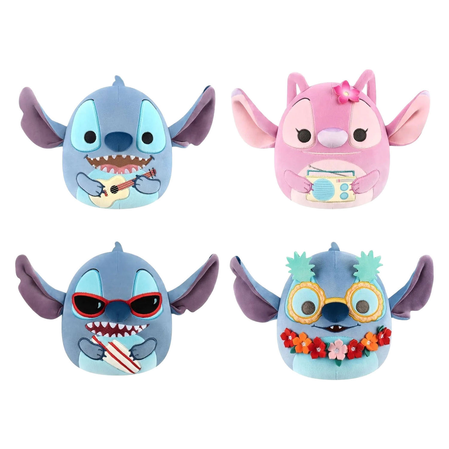 Squishmallows Knuffel Pluchen Disney Stitch - 20cm