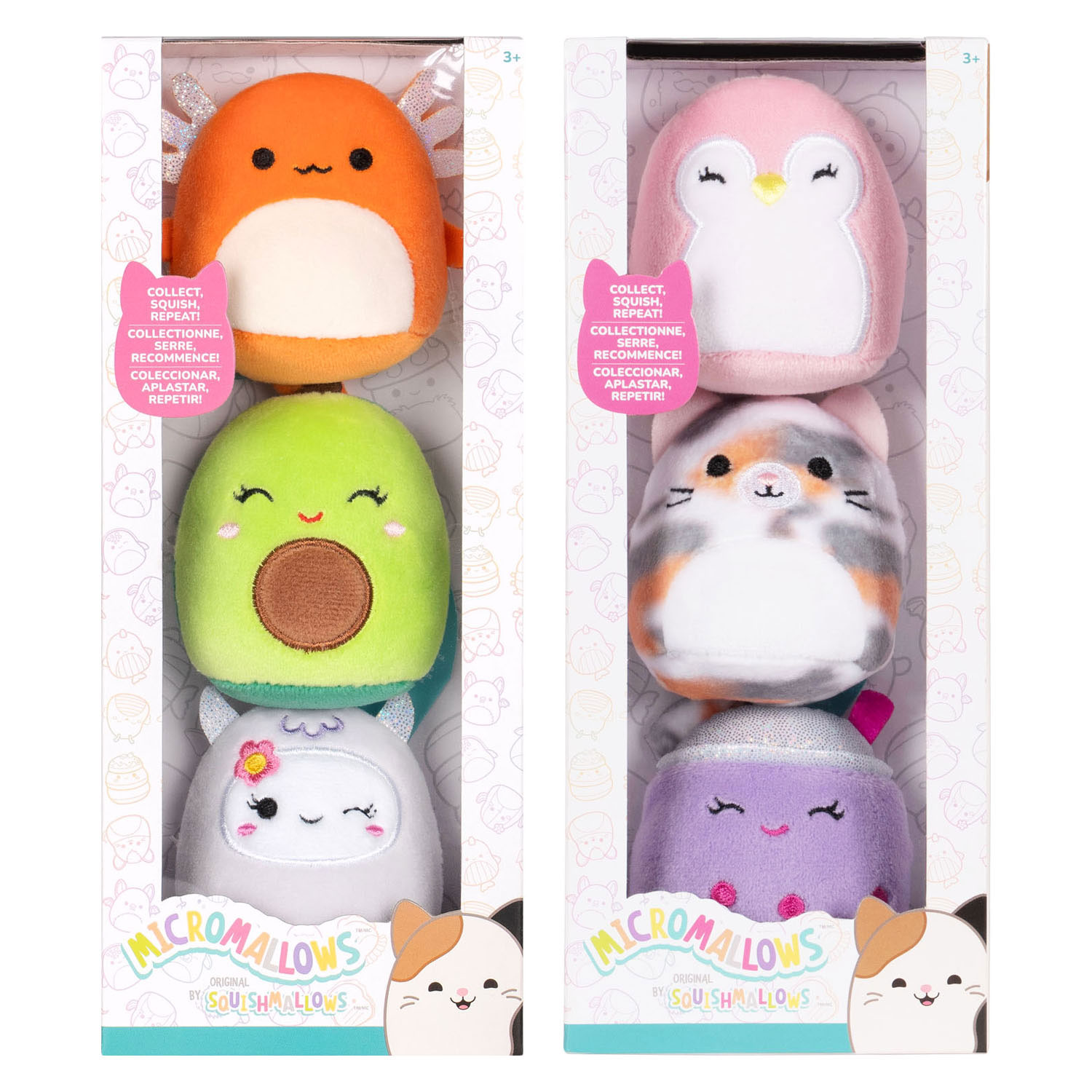 Squishmallows Knuffel Pluche Micromallows - 3st.