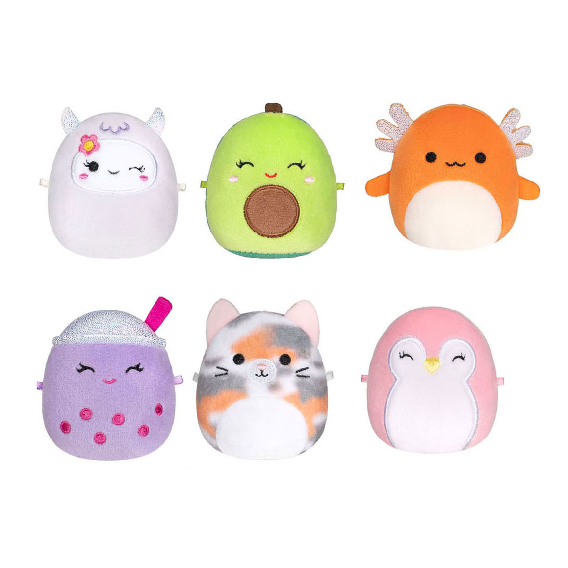 Squishmallows Knuffel Pluche Micromallows - 3st.