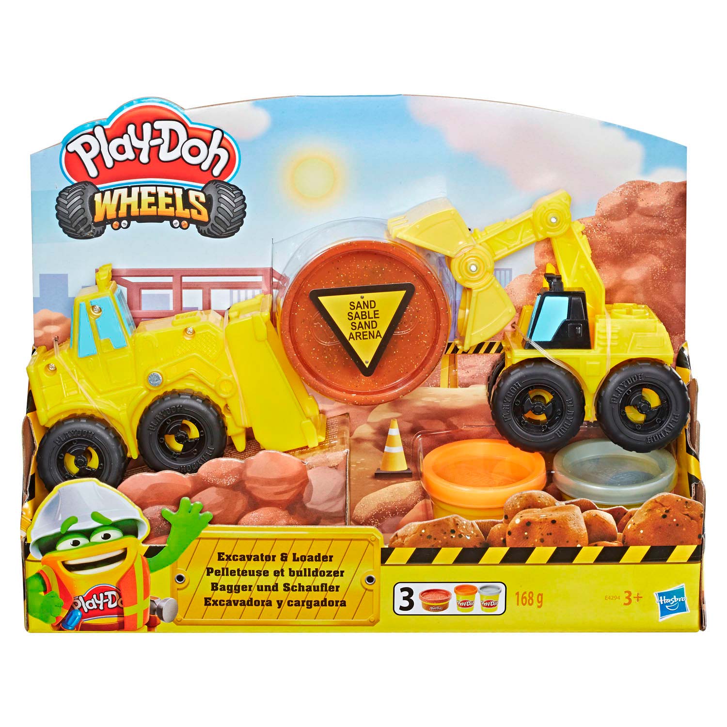 Play-Doh Graafmachine en Bulldozer