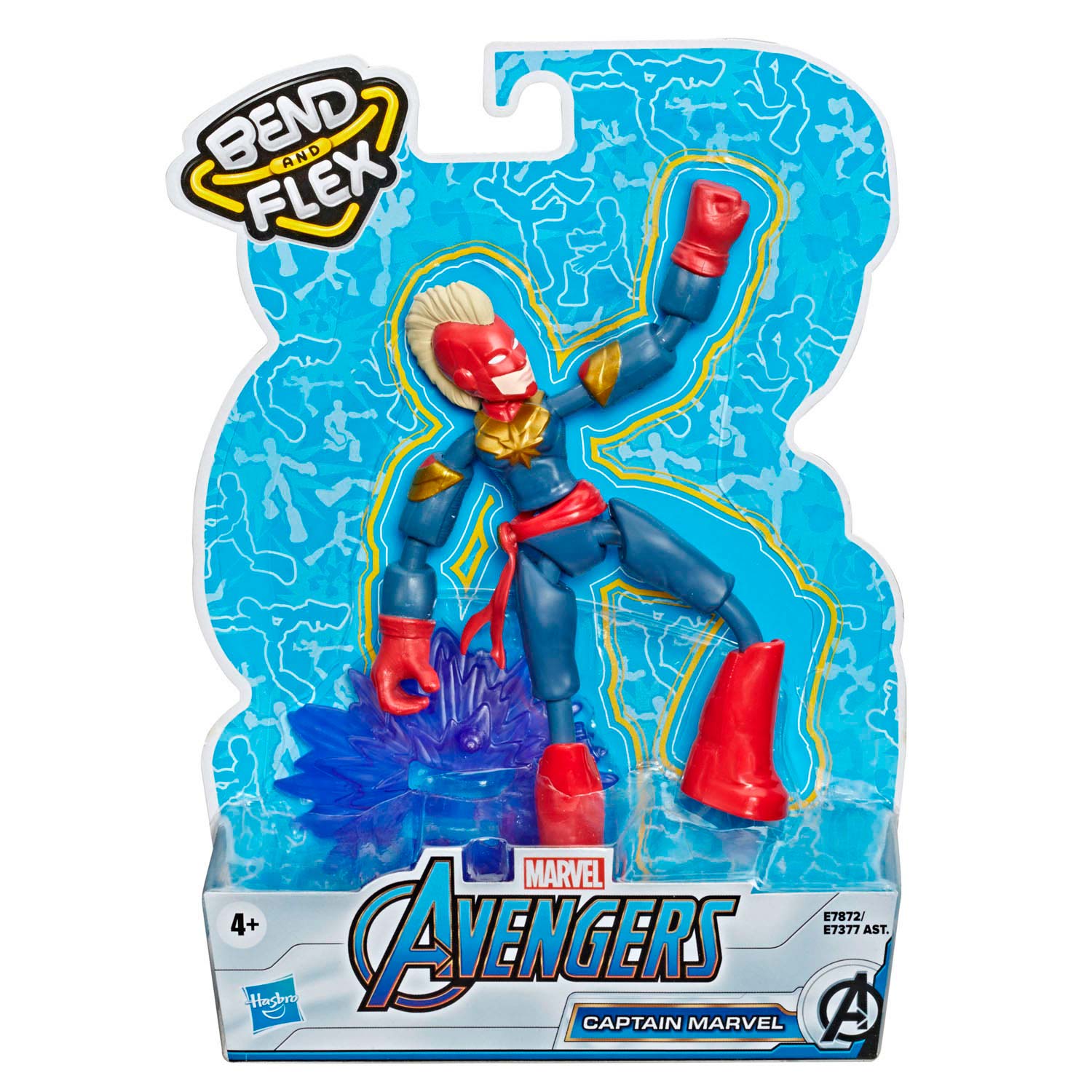 Flexibel Actiefiguur Avengers - Captain Marvel