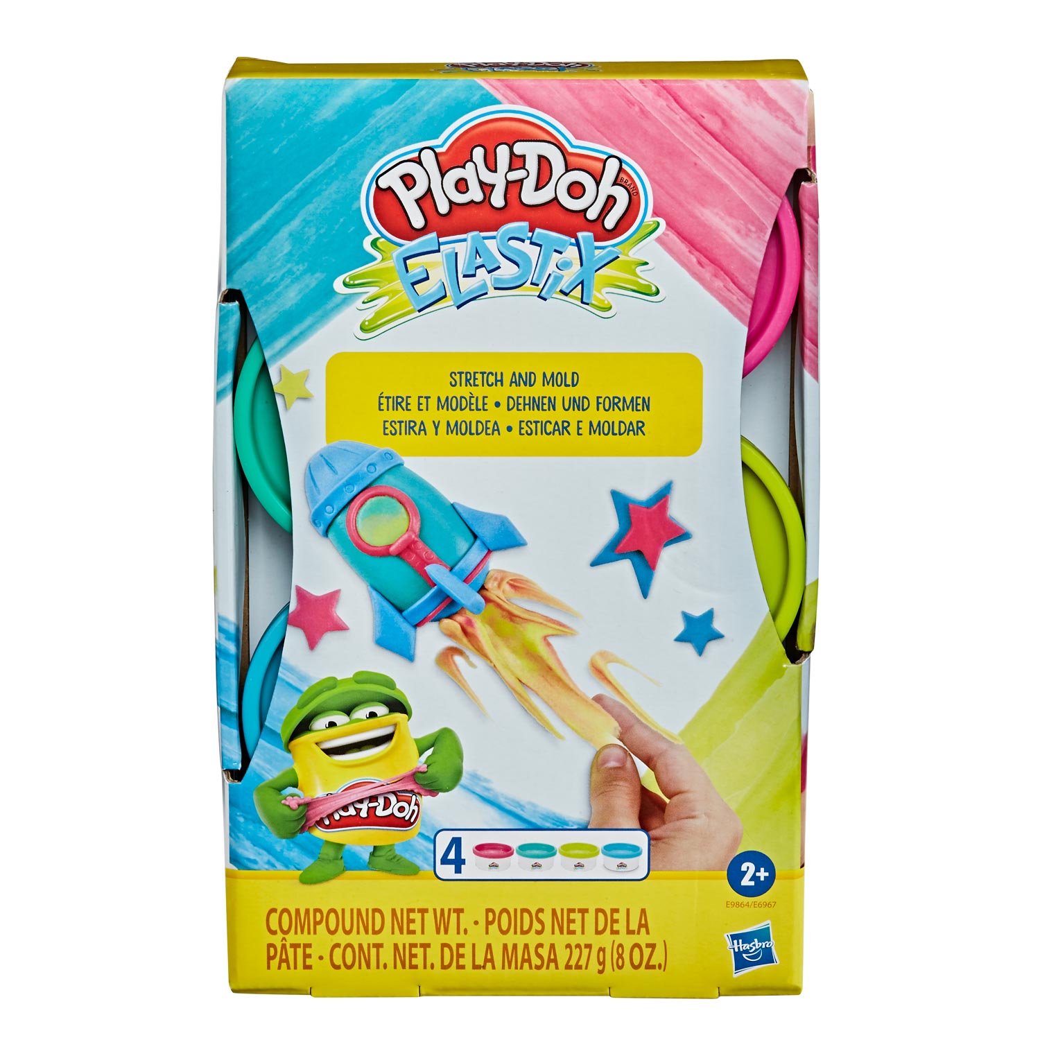 Play-Doh Elastix, 4st.