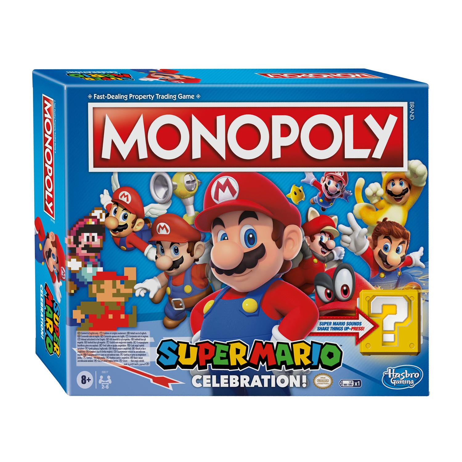 Mona Lisa Steil optellen Monopoly Super Mario Celebration online kopen | Lobbes Speelgoed