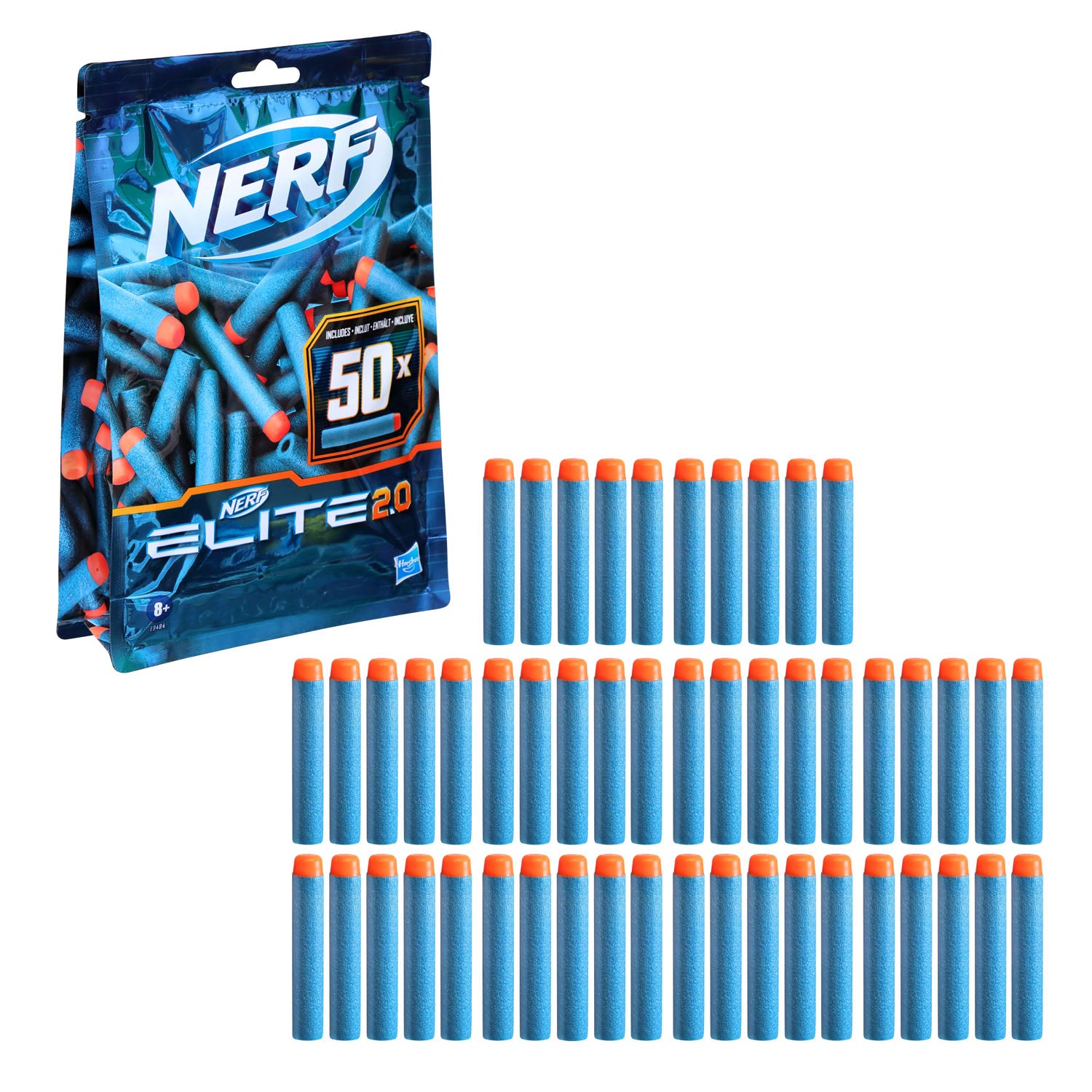 Nerf Elite 2.0 Darts, 50 Stk.